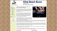 Desktop Screenshot of kiheibeachbums.com
